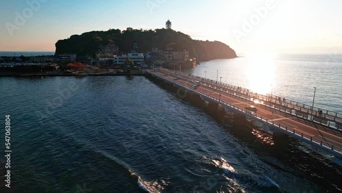 江ノ島 ドローン空撮