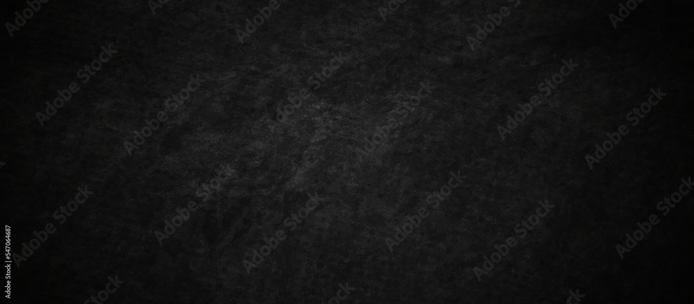 Black texture chalk board and black board background. stone concrete texture grunge backdrop background anthracite panorama. Panorama dark grey black slate background or texture. 