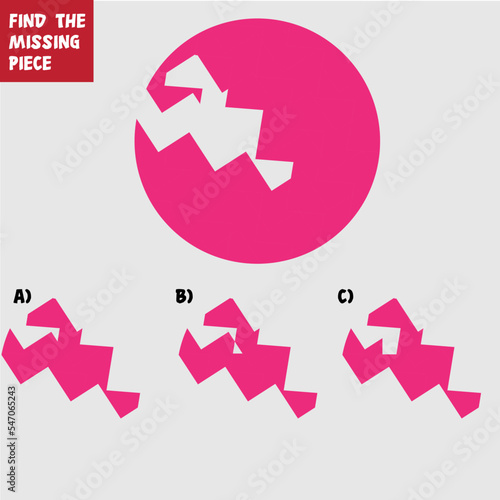 Mind game, Brain questions - IQ TEST, Visual intelligence questions, Find the missing part.