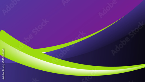 Vector illustration. Minimalist colored hipster frame design. Modern Art green and purple abstract background