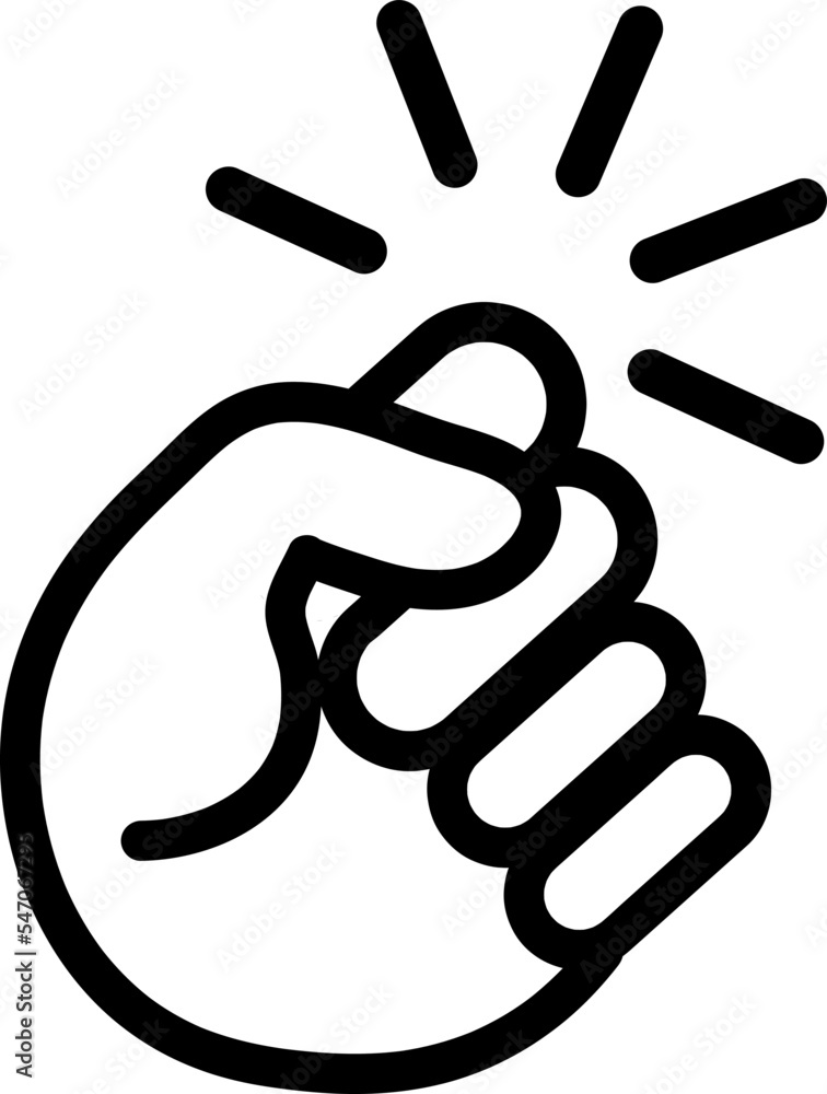 Hand knocking on door icon. Vector illustration on white background..eps Hand knocking on door icon. Vector illustration on white background..eps