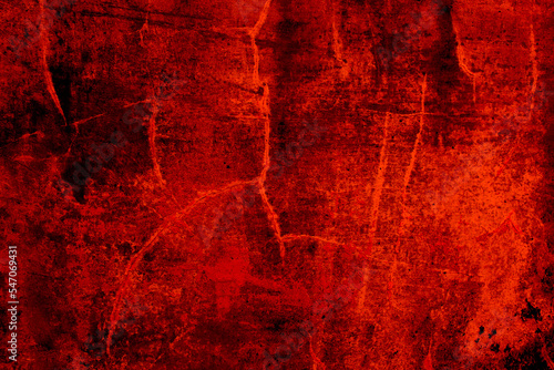 scary dark red grunge abstract wall background