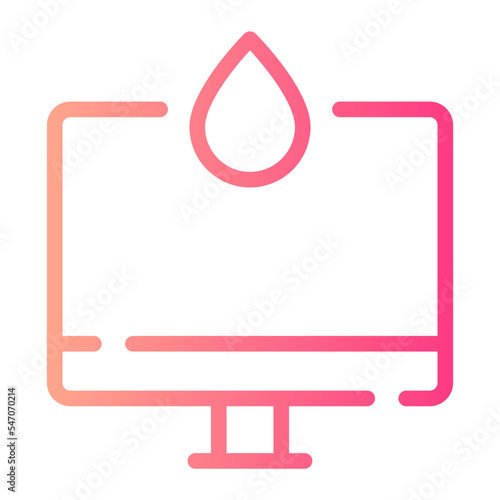 screening gradient icon
