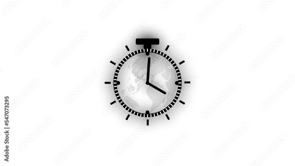 earth clock. clock abstract cyan color digital clock animation on black background. time clock animation in 12 hour. earth clock. clock abstract cyan color digital clock animation on black background. time clock animation in 12 hour.