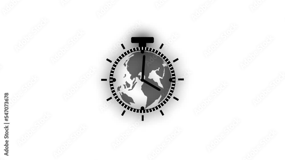 earth clock. clock abstract cyan color digital clock animation on black background. time clock animation in 12 hour. earth clock. clock abstract cyan color digital clock animation on black background. time clock animation in 12 hour.