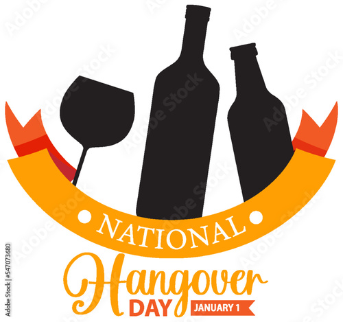 National hangover day January icon