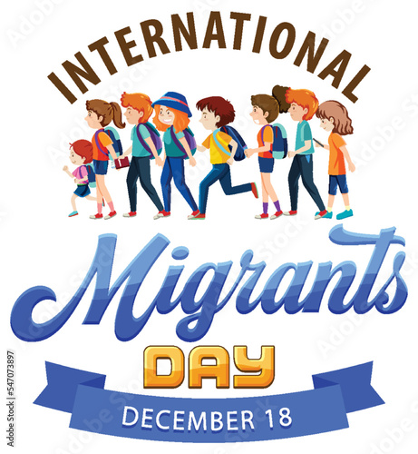 International Migrants Day Banner Design