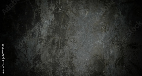 Scary dark cement texture for background. horror concept background © Mamstock