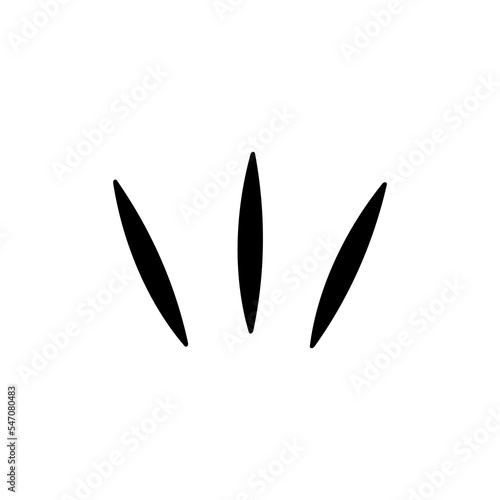 Anxiety symbols hand drawn icon set. Stress and dumbfounded line effects with amazement and vector fright