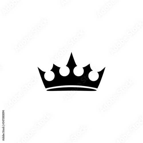 Black emperor corona icon set. Sketch heraldic diadem of royalty and power with luxury decoration in vintage medieval vector style