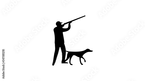 Hunter silhouette