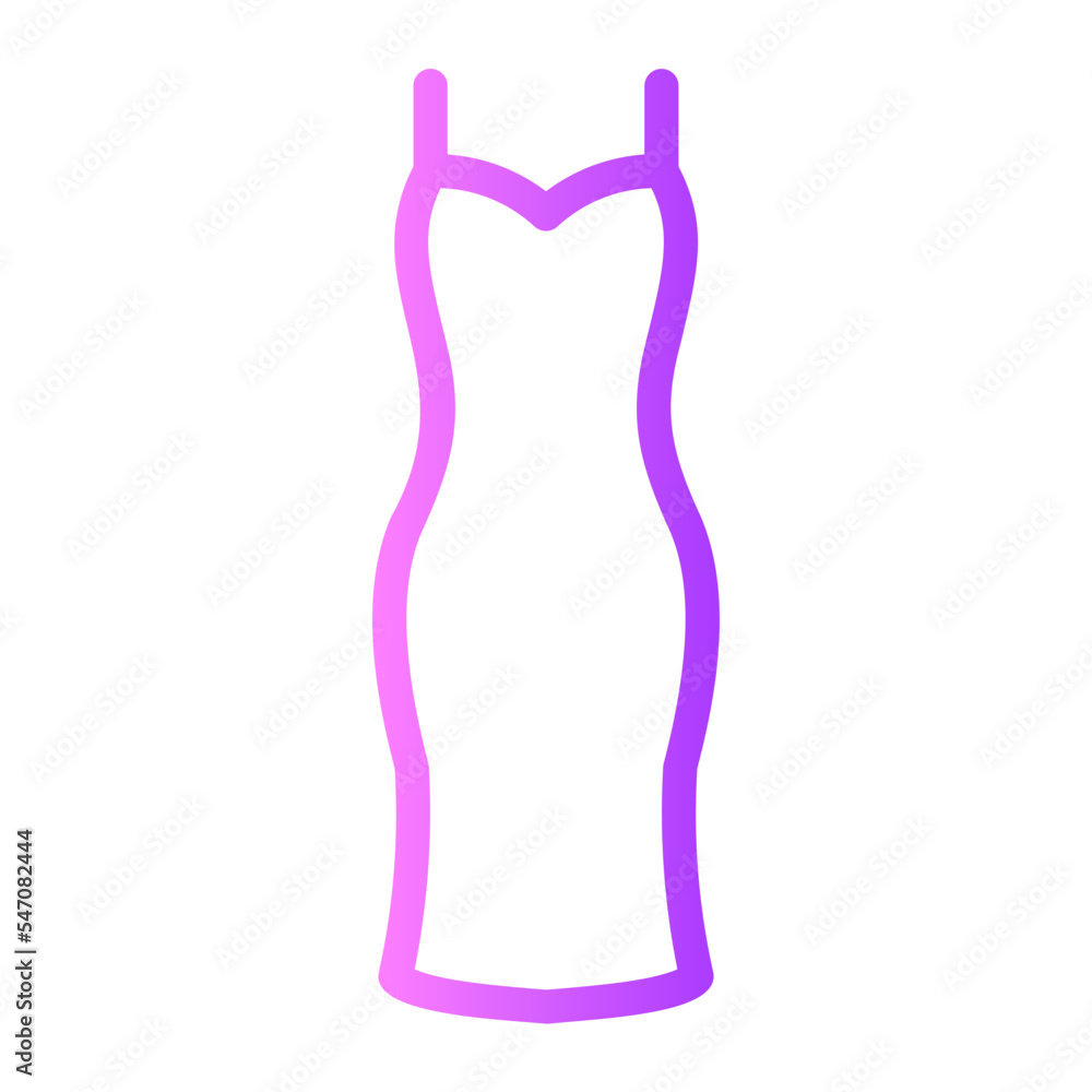 dress gradient icon dress gradient icon