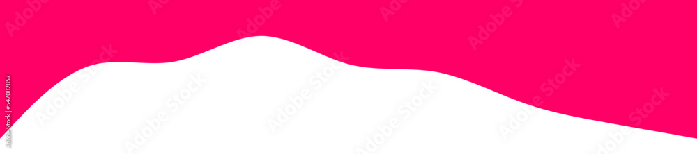 Obraz premium Wave border illustration