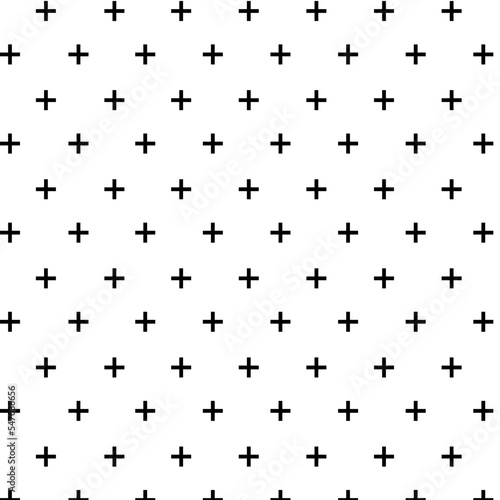 Crosses abstract pattern design background.