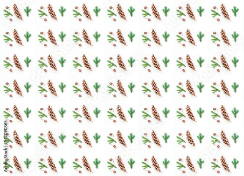 seamless pattern with red ribbons
