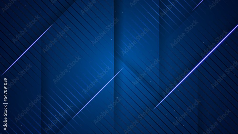 Abstract blue flyer background made of triangles - Vector Abstract blue flyer background made of triangles - Vector