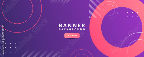 Background banner. colorful, bright purple gradation