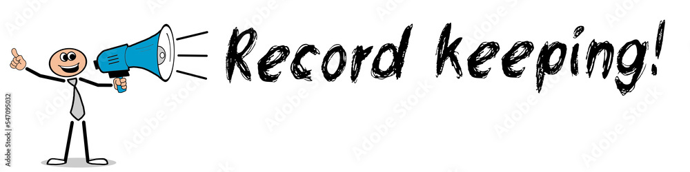Record keeping! Record keeping!