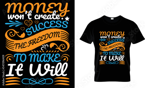 typography t-shirt design