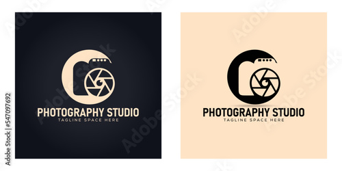 Studio Photography logo vector icon design