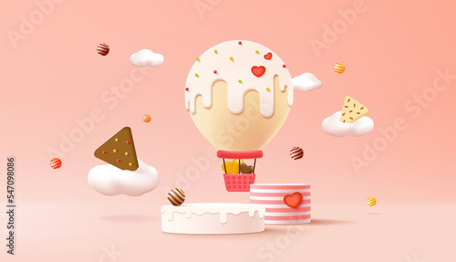 Background for kid products in images