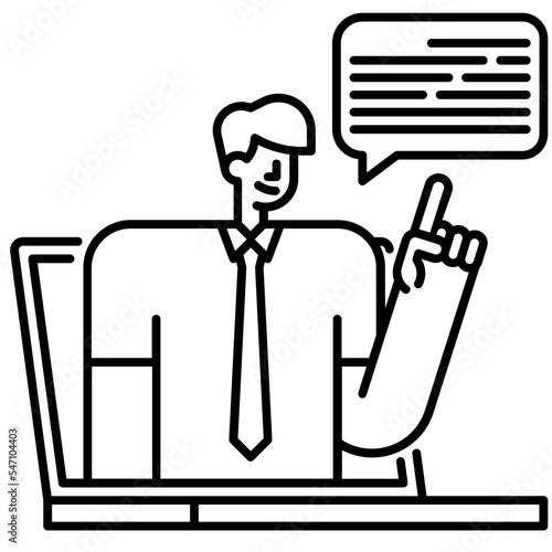 tutoring line icon