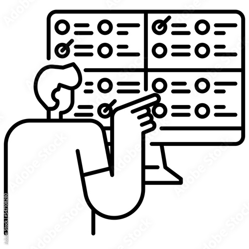 exam line icon