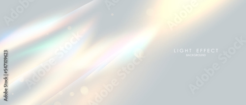 rainbow light effect abstract vector illustration design