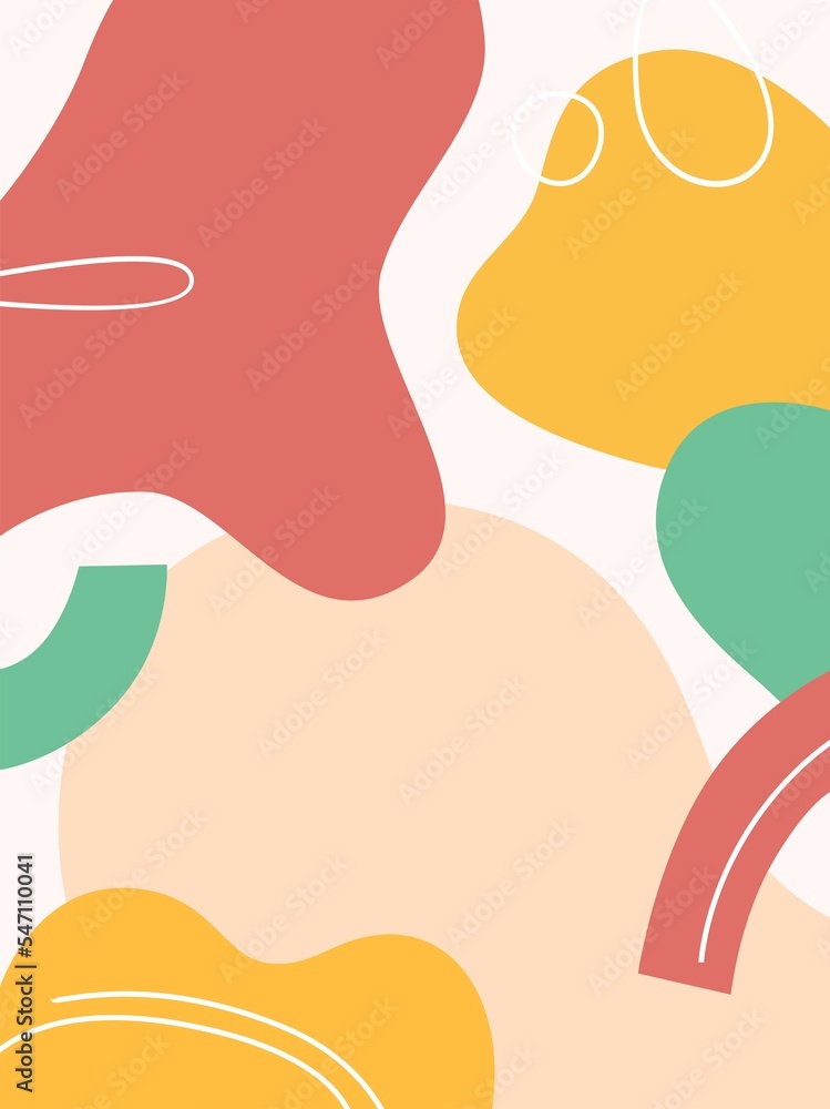 Abstract shape element Abstract shape element
