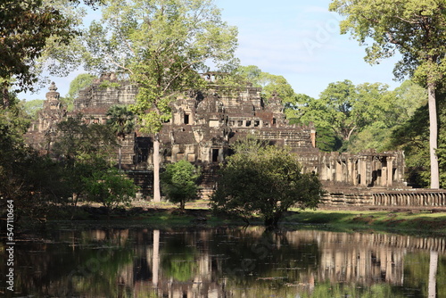 Cambodia. The Baphuon is a temple at Angkor, Cambodia. It is located in Angkor Thom, northwest of the Bayon.