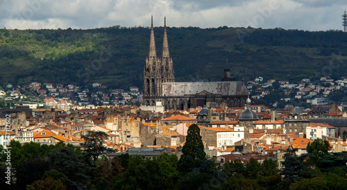 Clermont Ferrand,  cathédrale Notre-Dame-de-l'Assomption, Puy de Dome, Auvergne Rhone Alpes, France photo