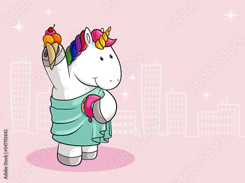 Freiheits Einhorn Comic