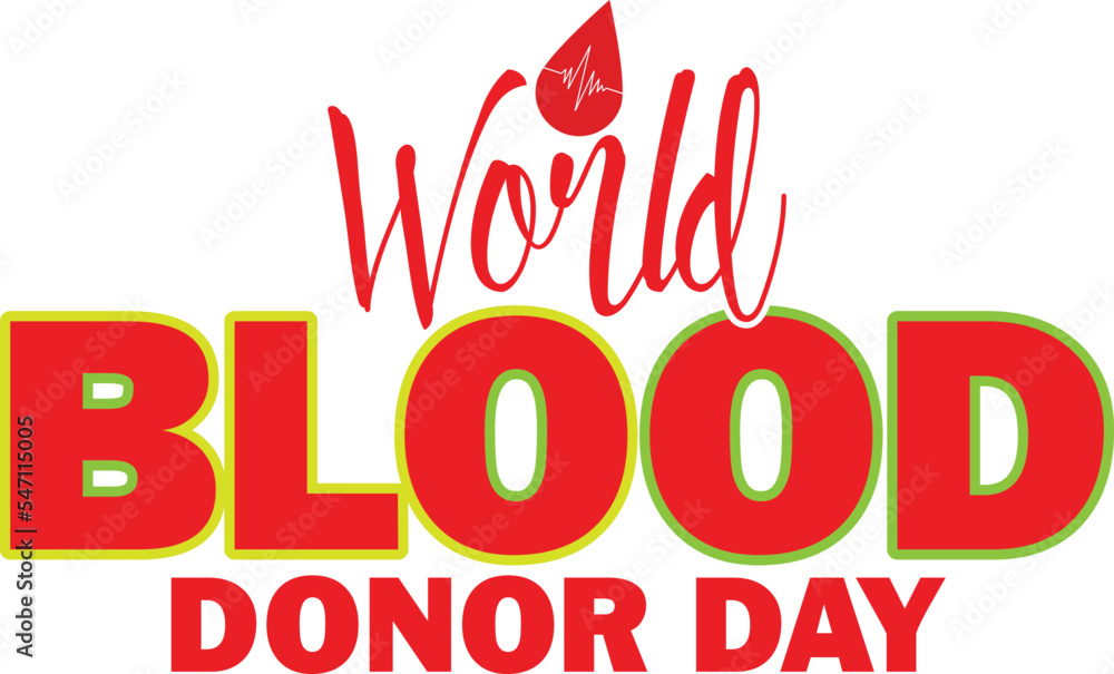 Obraz premium Blood Doner Day T Shirt Design, Blood Doner Day SVG T Shirt Design