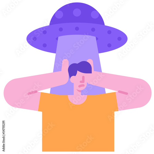 delusions flat icon