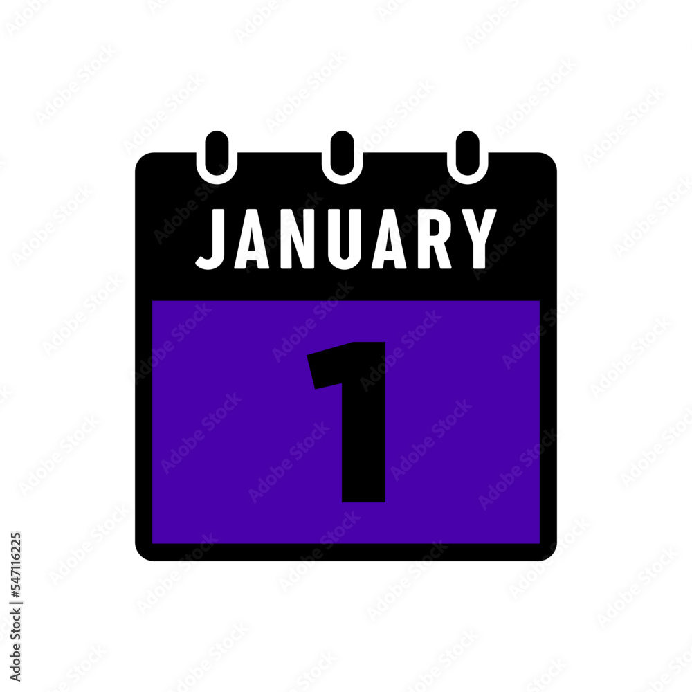 calendar illustration in trendy flat style calendar illustration in trendy flat style