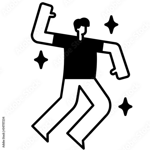 hypomania solid icon