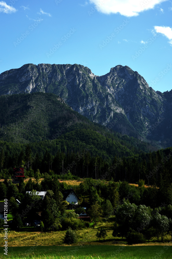 Obraz premium Tatra mountains Giewont hill