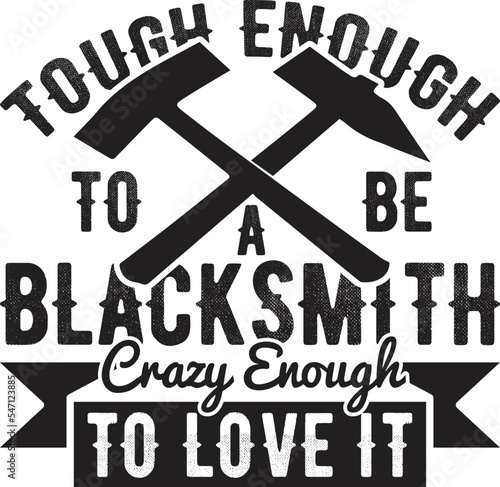Blacksmith T Shirt Design, Blacksmith SVG T Shirt Design