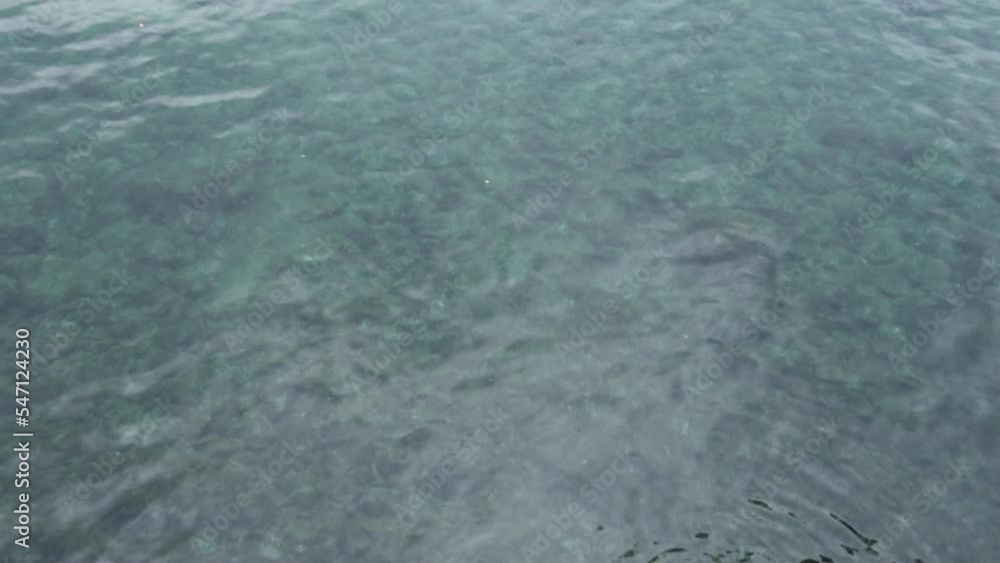 Sea water surface as background