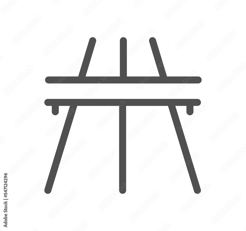 Navigation icon outline and linear symbol.
Navigation icon outline and linear symbol.