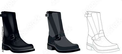 Women's tank boots for the winter-