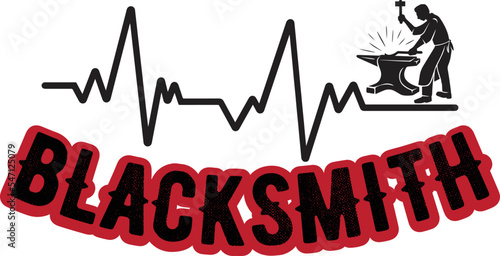 Blacksmith T Shirt Design, Blacksmith SVG T Shirt Design