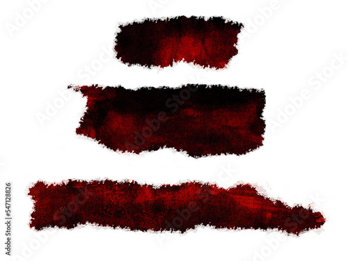 ciemny baner akwarelowy, czarno czerwony box pod napisy tekstowe, plik png © medialne-centrum.pl