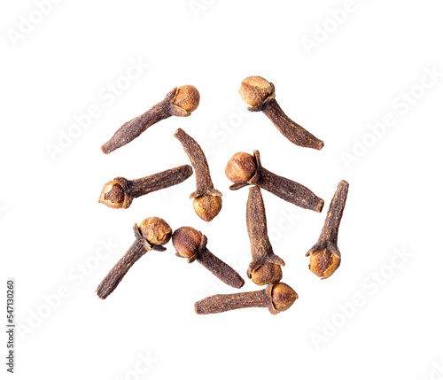 Dry clove isolated on  transparent png