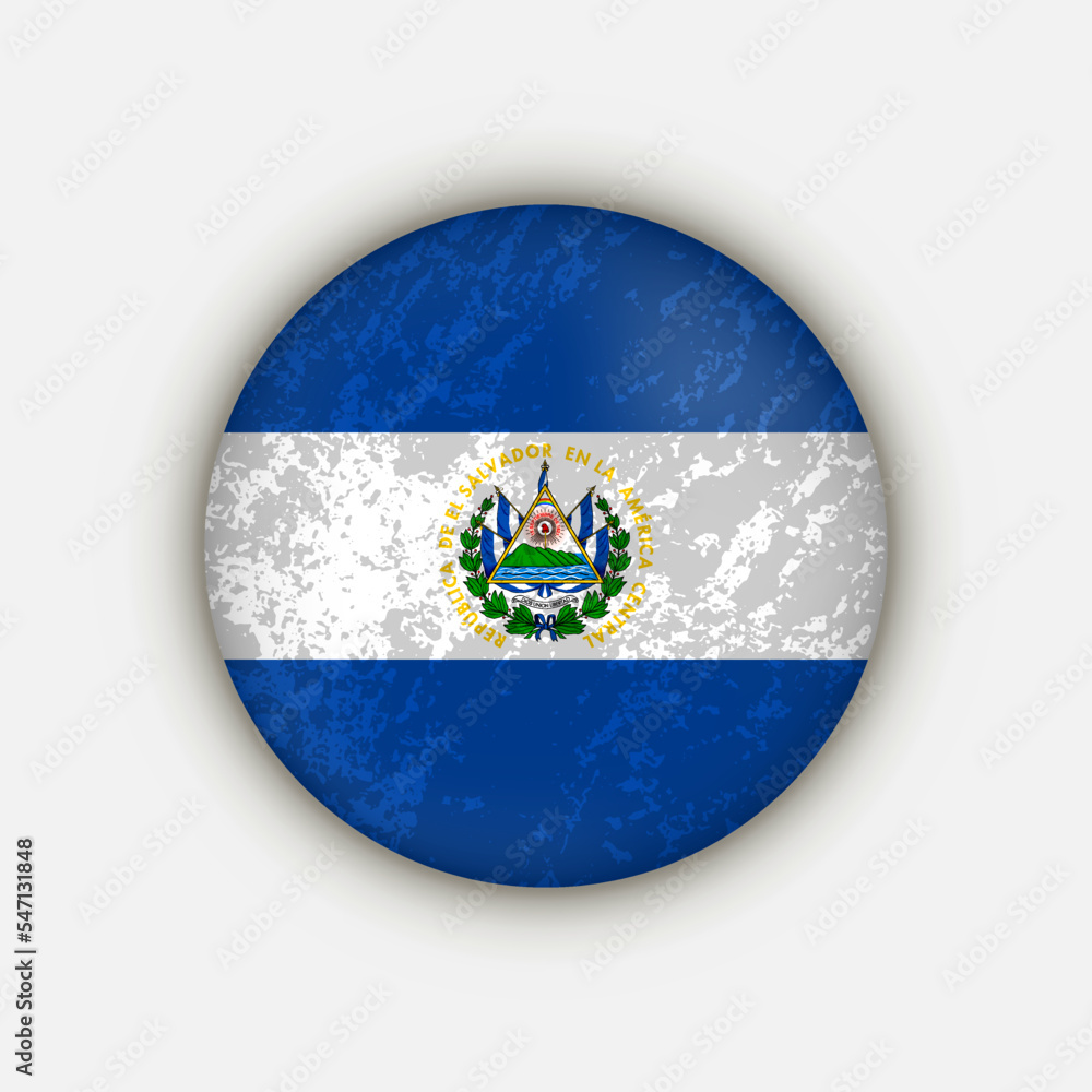 Country Salvador. Salvador flag. Vector illustration. Country Salvador. Salvador flag. Vector illustration.