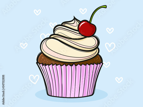 Cupcake Vektor	