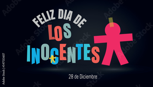 llufa, doll of the day of the innocents, December 28th, typical celebration of Latin America and Spain.
Spanish text