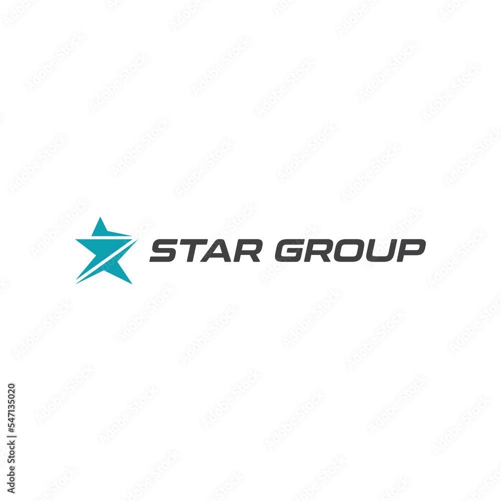 Abstract star logo design template Abstract star logo design template