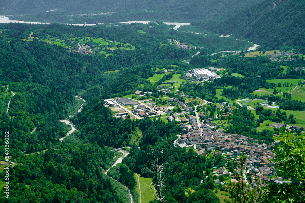 Mountain landscape near Ampezzo, Friuli-Venezia Giulia