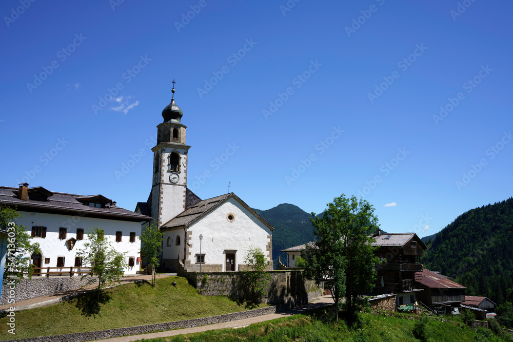 Sauris di Sotto, mountain village in Friuli-Venezia Giulia